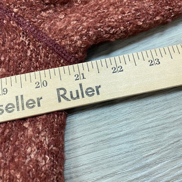 Eileen Fisher Alpaca Wool Silk One Button Cardigan Sweater Women's L - Picture 5 of 9